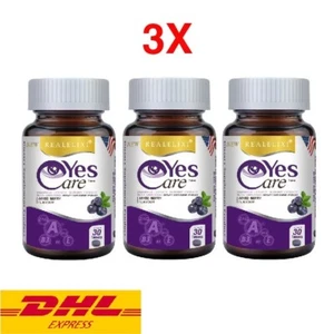 3x Real Elixir Yes Care Eye Care Dietary Supplement Nourish Marigold Lutein 30's - Picture 1 of 14