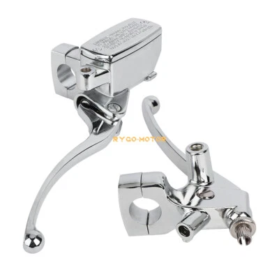 1" Front Brake Master Cylinder & Clutch for Yamaha V Star 650 XVS650 1998-2016 - Image 1 of 4