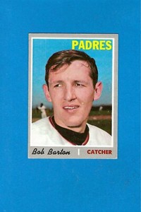 1970 Topps #352 Bob Barton Padres EX or Better