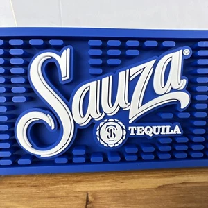 Sauza Blue Tequila Agave Man Cave Spill Rail Bar Drip Rubber Mat Liquor 23 x 3.5 - Picture 1 of 2