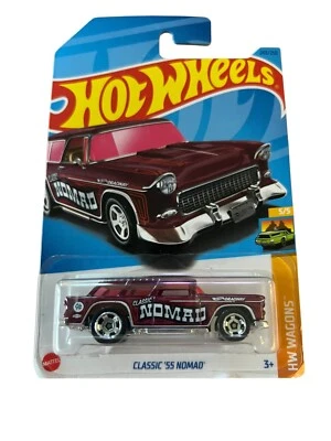 风火轮经典 '55 Nomad 243/250 HW W Wagons 5/5 全新 — 第 1/3 张图片