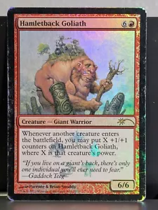 MTG Magic the Gathering Hamletback Golia (A10/29) rivendita promo LP FOIL - Foto 1 di 1