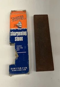 Vintage 1977 Norton Co. Sharpening Stone Prod. No. 85805-8 6-1/2” x 1-3/4” x 3/4 - Picture 1 of 9