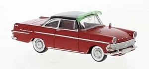 Brekina Automodelo 20070 | 1960 Opel P II cupé - rojo, negro - montado | HO - Imagen 1 de 1