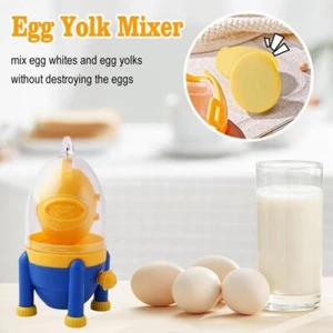 Plastic Egg Shaker Kitchen Gadgets Egg Yolk Albumen Blender Egg Tools Egg - Picture 1 of 10