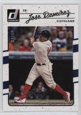 2017 Panini Donruss Aqueous Test /49 Jose Ramirez #85 - Image 1 of 2