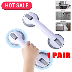 12" Bathroom Shower Grab Bar Handle Hand Rail Support Bar Safety Grip Handle 2X - Picture 1 of 15