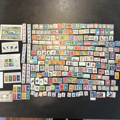 German Federal Republic Collection 1967-1974 MNH 250+ Different Souvenir Sheets - Image 1 of 4
