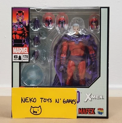 MEDICOM TOY MAFEX No.179 MAGNETO Original Comic Ver. X-MEN Reissue U.S SELLER!!! - Image 1 of 4