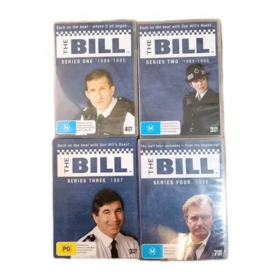 THE BILL Series 1-4 Series 1 2 3 4 DVD British Crime Drama Region 0 M FREE POST  - image 1 of 2