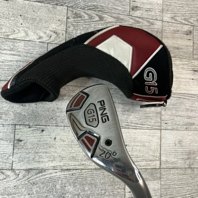 PING G15 3 HYBRID 20 LOFT STIFF FLEX TFC149 Graphite SHAFT RH 3H CLUB W/ Cover - Image 1 of 4