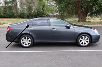 2007-2012 LEXUS ES350 REAR RIGHT DOOR FIXED WINDOW GLASS OEM 68188-33050 - Image 1 of 4