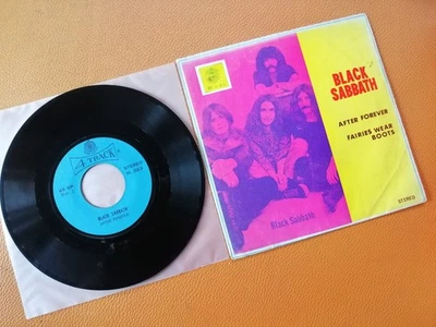 BLACK SABBATH [ AFTER FOREVER ] VINTAGE 7" RECORDS THAILAND EDITION - Image 1 of 2