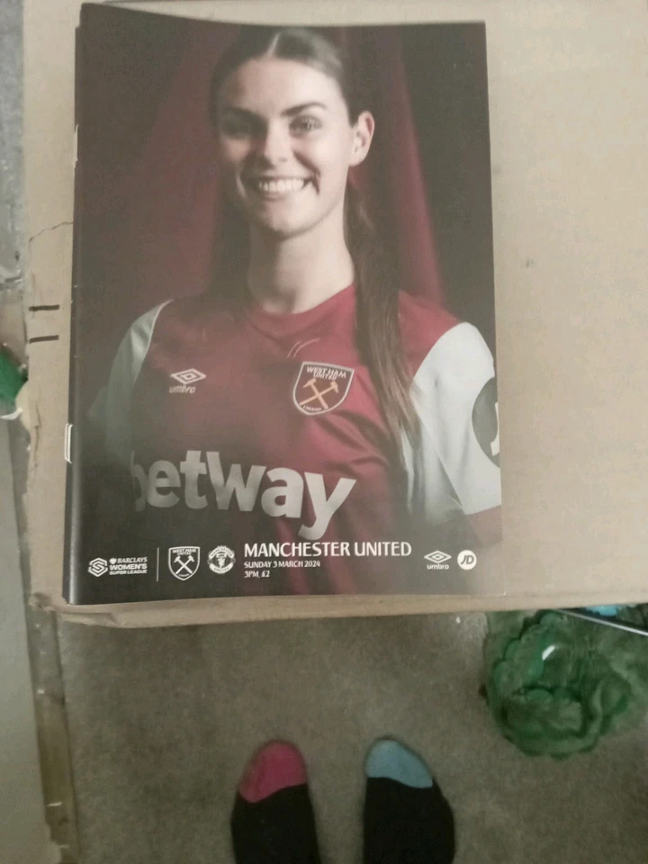 West Ham United Ladies V Manchester United Ladies - Image 1 of 1