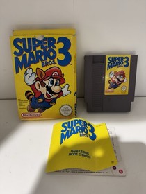 Jeu NES Nintendo Super Mario Bros 3 Vid&eacute;o Game Vintage Occasion Collection