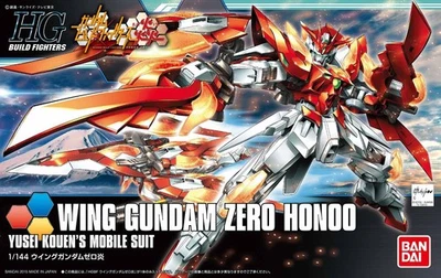 Bandai Build Fighters HGBF Wing Gundam Zero Flame Honoo HG 1/144 Model Kit USA - Image 1 of 4