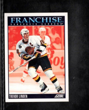 1992 Trevor Linden Score Hockey Vancouver Canucks #438