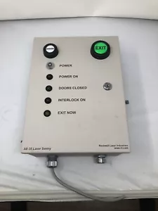 Rockwell AE-35 Laser Sentry Entryway Control System Used- No Keys - Picture 1 of 3