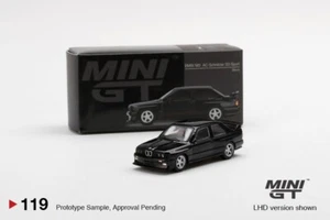 Mini GT #119 BMW M3 AC Schnitzer S3 Sport Black - Picture 1 of 3