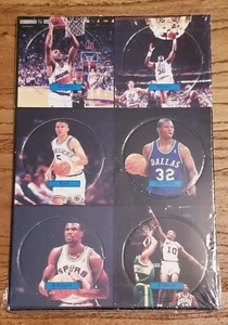 Vintage Dennis Rodman Karl Malone Pog Card *HOLY GRAIL* 1995 NBA Spurs Jazz 90s - Picture 1 of 4
