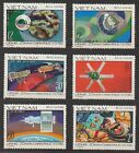 1978 Vietnam Briefmarken Weltraumforschung Sc # 955-960 postfrisch      