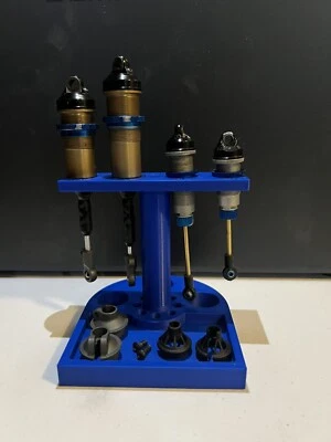 Collapsible Shock Stand / Parts Tray for 1/10 and 1/8 Rc (associated Losi Mugen) - Image 1 of 4