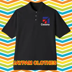 Cessna Aircraft Men's Printed Black Size S - 3XL - Picture 1 of 1