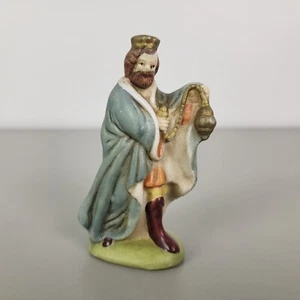 Trim A Home Replacement Porcelain Wise Man Nativity Set Handpainted Magi King - Picture 1 of 6
