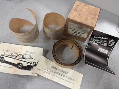Nuevo de Lote Antiguo Fiat 131 Sedán (Beaver Stripe 1) Kit de Rayas - Parte # 4602 Foto 1 de 4