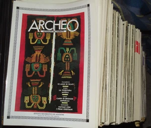 RIVISTA ARCHEO LOTTO DI 204 NUMERI DAL 1985 AL 2006 - Foto 1 di 4