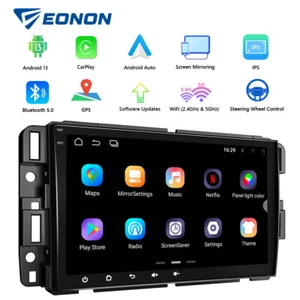 For Hummer H2 2008-2009 CarPlay Android Auto 13 8" Car Radio Stereo GPS Nav WiFi - Picture 1 of 28