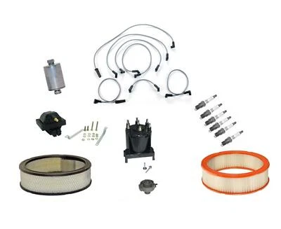 For 86-91 Astro Van 4.3L Spark Plug Ignition Wires Plugs Dist Cap Rotor Filters - Image 1 of 4