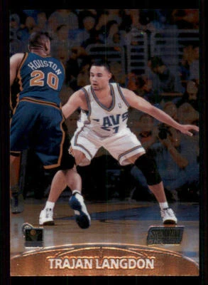 1999-00 Stadium Club Chrome #142 Trajan Langdon RC - Image 1 of 2