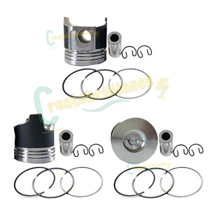 3TNV84 Piston+Piston Rings For Yanmar 3TNV84 TNV84T 3D84E Engine 129508-22080 - Picture 1 of 9