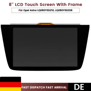 8" para Opel Astra K Pantalla LCD Pantalla Táctil 39042448 LQ080Y5DZ10 ES - Imagen 1 de 8