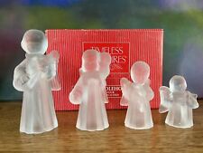 Vintage Timeless Treasures Angel Candleholders Set Of 4 ( Candles NOT Included)