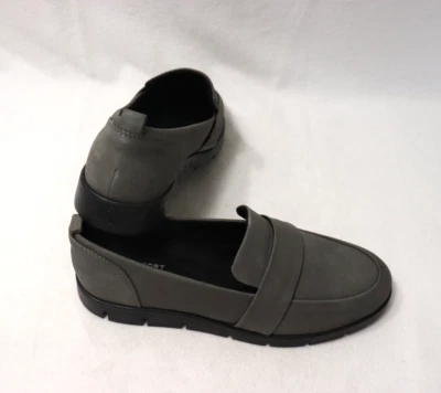 Mocasines Rockport para mujer de cuero Ramone, talla 7,5 M gris oscuro NUEVO Foto 1 de 4