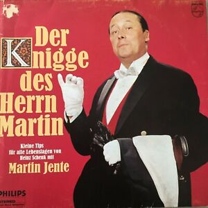 DER KNIGGE DES HERRN MARTIN: Heinz Schenk / Martin Jente (Philips 841 813 PSY)