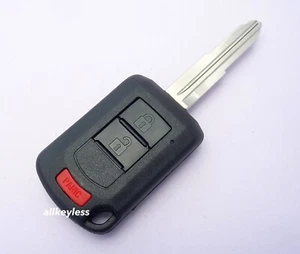 OEM MITSUBISHI OUTLANDER LANCER keyless entry remote OUCJ166N + NEW CASE / KEY - Bild 1 von 5
