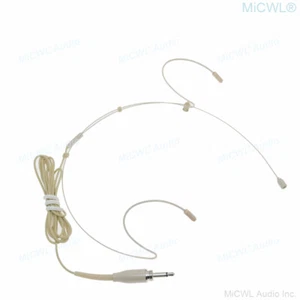 Microphone casque Jack Lock 3,5 mm pour ordinateur sans fil BeltPack émetteur - Photo 1/4