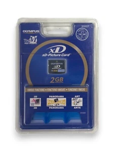 Olympus xD Picture Card M 2GB Panorama Proprietary Memory for Digital Camera - Picture 1 of 2