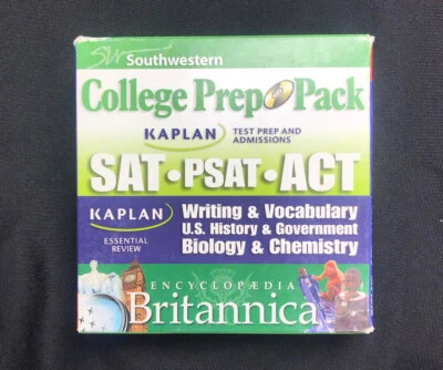 SouthWestern Advantage College Prep Pack KAPLAN ACT SAT PSAT 2007 Higher Score - Image 1 of 4