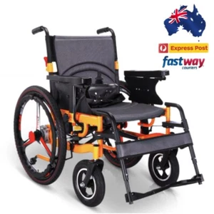 Electric Wheelchair Foldable Long Range Lithium Battery Motorised Wheel Chair AU - Picture 1 of 15