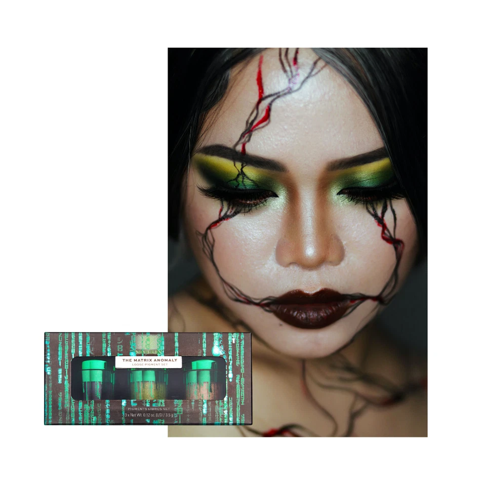 Revolution Makeup Eye Shadow Shimmer Glitter Loose Pigment Set XX Matrix Anomaly - Image 1 of 4