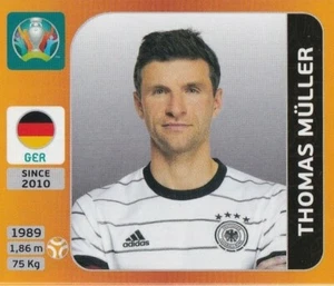Panini Euro EM 2020 - 2021 Edition Sticker Update Set Thomas Müller - Picture 1 of 1