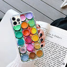 Paint Pallet Gel Mobile Phone Case Cover For Apple Samsung Huawei OD61-7