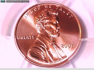 2003 P Lincoln Memorial Cent PCGS MS 68 RD 38246770 Video - Picture 1 of 3
