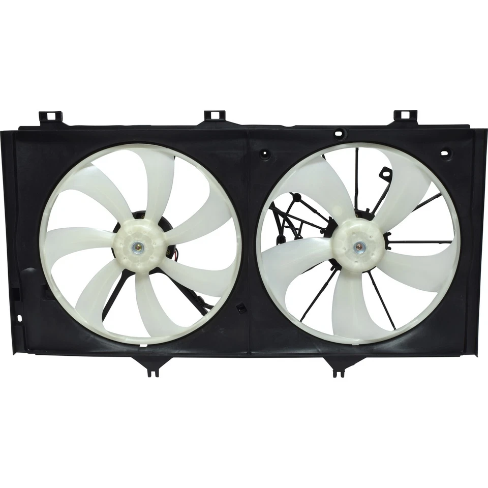 Conjunto de ventilador condensador y radiador doble gas 3,5 L UAC para Toyota Camry 2007-2011 Foto 1 de 2