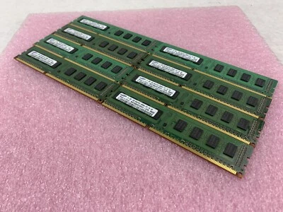 Lot( 8 ) 1GB Samsung M378B2873EH1-CF8 PC3-8500 DDR3-1066 Desktop RAM Memory - Image 1 of 4