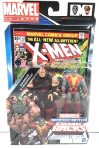 Universo Marvel 2011 nuevo Hasbro sin usar, en caja X-Men Colossus & Juggernaut Greatest Battles - Imagen 1 de 2